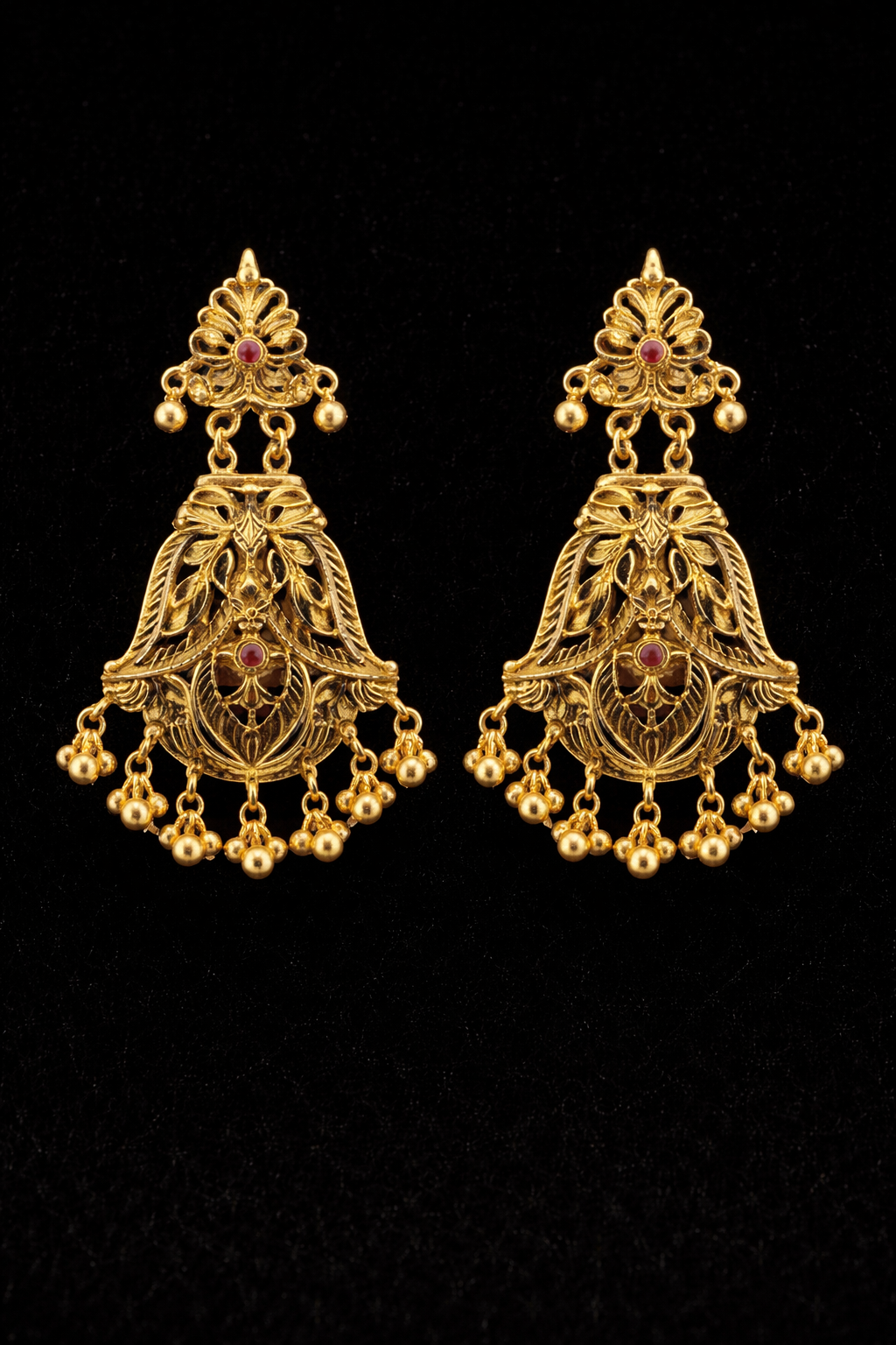 Maharani Necklace Set 925 Silver Gold Plated Bridal Necklace Set with Jhumka Earrings & Maang Tikka | Traditional Indian Wedding Jewelry